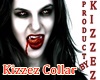 white Kizzez Collar