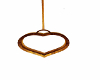 wooden heart swing