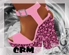 crm*pink flower shoes