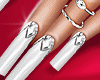 Diamond White Nails *