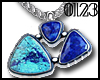 *0123* Turquoise & lapis