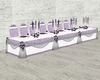 Greek head wedding table