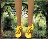 Yellow Blossom Heels 
