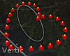 V ! Heart Candles