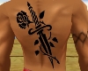 Tattoo Rose Dagger