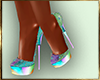 (A1)Wilma rainbow heels