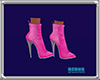 hot pink ankle boots
