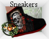 Gothic Skull Sneakers