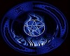 Blue Wiccan Throne