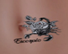 Tatto Rosa Escorpion