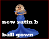 new satin b ballgown