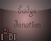5k  badge donation
