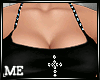 *M* Black Crop Top/Norma