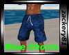 Blue Shorts New