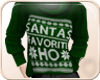 !NC Sweater Santa  Grn