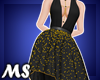 MS Holidays Gown Black