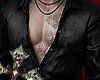 Edgy open shirt + tatts