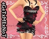 [4G] Black Frilled Dress