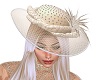 BC BEL HAT PEARL LACE NY