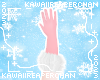 K| Santa Fur Gloves Saku