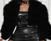 Jes Layerable Fur Jacket
