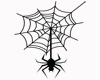 Spider Web Cutout