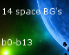 14 space BG's