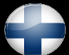Finland Button Sticker