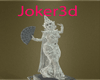Oriental dancer statue