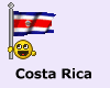 Costa Rican flag smiley