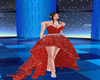 dance ballroom red dress