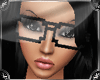 F | Black PIxel Glasses