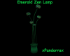Emerald Zen Lamp