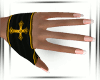 Celtic Gloves Black Gold