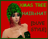 XMAS TREE HAIR+HAT