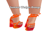 Summer Wedges Orange