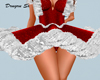 Christmas Skirt Outfit  