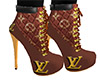 LV Sexy Brown Boots
