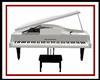 White Grand Piano 