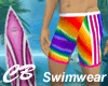 CB Rainbow Swimwear
