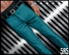 SAS-Custom Pants Teal 2