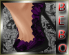 *B* Purple Lace Shoes
