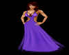Purple long dress