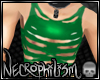 *13* Shredded Green Tank