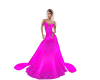 hot pink gown