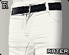 яr White Pants & Belt