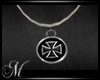 [M] Iron Cross Necklace
