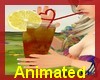 Animated Love Tea Glass