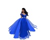 Queen Blue Gown