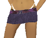 Skirt Purple Short